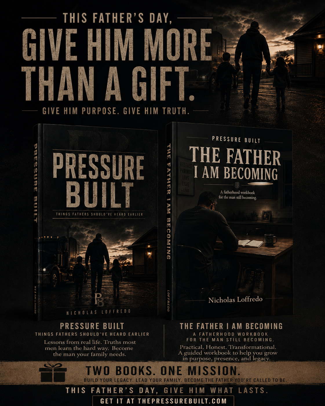 Fathers day bundle---2 books 1 misson